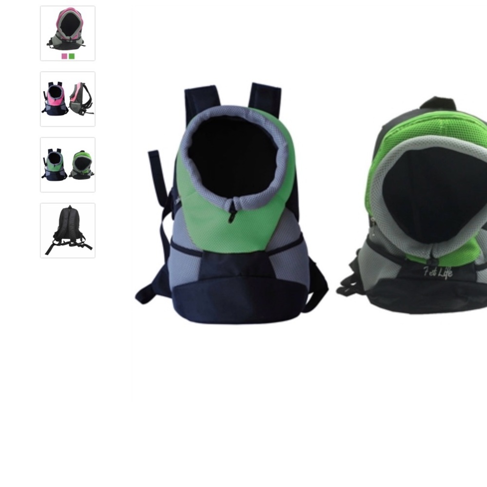 Pet carrier back pack